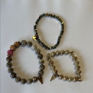 Erimish- Elegant Beaded Bracelet Set of 3